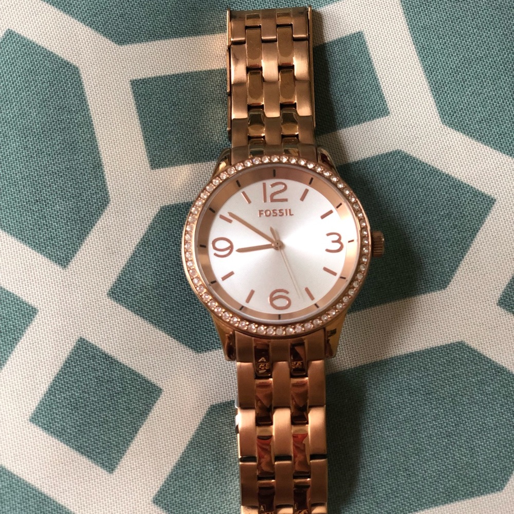 Fossil Rose Gold Watch